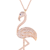 Подвеска Julian Joailliers Flamingo Pendant Rose Gold Diamonds (35725) №2