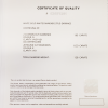 Пусеты DeRosa 0.53 ct G/VVS1 - 0.52 ct G/VS1 Cushon Cut Diamonds E3551281 (37288) №6