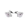 Запонки Girard Perregaux Bridge Collection White Gold (37810) №2