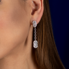 Серьги Bvlgari Parentesi Drop Diamond White Gold Earrings (20922) №6