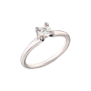 Кольцо IGI Antwerp 0,30 ct G/SI1 Round Cut Diamond & White Gold (40714) №2