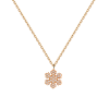 Подвеска Bvlgari Snowflake Rose Gold & Diamonds (36520) №6