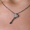 Подвеска Grissoni Heart Key Gold & Diamond (40739) №7
