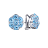 Серьги Pasquale Bruni Blue Topaz Flower Cluster (40444) №2