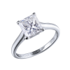 Кольцо Cartier Solitaire Princess Diamond 2,35 ct G/VS1 Platinum (SIZE 54) (36692) №2