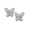 Серьги GRAFF White Gold Diamond Pave Butterfly GE (36909) №5