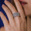 Кольцо Damiani 1,85 ct Round Cut Diamonds & White Gold (38972) №5