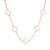 Колье Van Cleef & Arpels Vintage Alhambra Mother-of-pearl 10 Motifs VCARA42800 (41308) №2