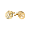 Запонки Patek Philippe Calatrava Yellow Gold Vintage (43711) №2