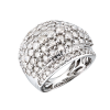 Кольцо  3,35 ct Round Cut Diamonds & White Gold (40604) №3