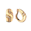 Серьги Cartier Up & Up Yellow Gold & Diamonds vintage (37676) №2
