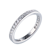 Кольцо Tiffany & Co Setting Wedding Band in Platinum with a Full Circle of Diamonds 2 mm 60003388 (37427) №2