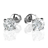 Пусеты GIA 1,50 H/VS1 - 1,51 ct H/VS1 Round Cut Diamonds (43881) №4