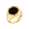 Кольцо Damiani D.Side collection Brad Pitt Yellow Gold & Onyx & Diamonds (39804) №2
