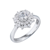 Кольцо RalfDiamonds 0.40 ct F/SI1 Rownd Diamond Snowflake (37251) №3