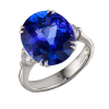 Кольцо Mercury Color Collection Oval Tanzanite 8.76 ct MR20420WTDH (36461) №3