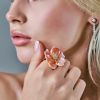 Кольцо  в стиле Van Cleef & Arpels ‘Rose de Noel’ (40608) №5