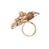 Кольцо  Smoky Quartz & Diamonds & Rose Gold Frog (43431) №4