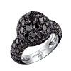 Кольцо De grisogono Bague Boule Black Diamonds 52250/04 (36915) №2