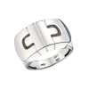 Кольцо Bvlgari Parentesi White Gold Large (Size 54) (43111) №2