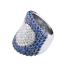 Кольцо Pasquale Bruni Sapphire & White Diamonds Heart (37133) №4