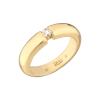 Кольцо  0.11 ct G/VS2 & Yellow Gold (38744) №2