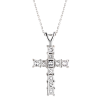 Крест RalfDiamonds 1,10 ct G/VS Princess Cut Diamonds & White Gold (40746) №2