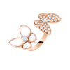 Кольцо Van Cleef & Arpels Two Butterfly Between the Finger Ring VCARO7AL00 (40749) №4
