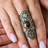 Кольцо  в стиле Loree Rodkin BANDAGE RING (41001) №6