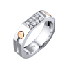 Кольцо Baraka White Gold & Diamonds men (37520) №2