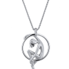 Подвеска Carrera y Carrera Lady in Circle Pendant (35771) №2