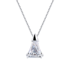 Подвеска  0,90 ct D/VS1 Shield Natural Diamond (37383) №3