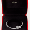 Браслет Cartier Juste In Clou White Gold Diamonds (SIZE 17) CRB6048717 (42041) №4