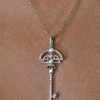 Подвеска  0,82 ct Round Cut Diamonds Key (42844) №5