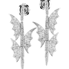 Серьги Stephen Webster Fly By Night Pave Three Wings Long 3017312 (37045) №2