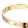 Браслет Cartier Vintage Love 4 Diamonds Yellow Gold (SIZE 16) B6026316 (43652) №4