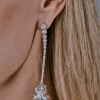 Серьги  3,00 ct Round Cut Diamonds Frog (41131) №7
