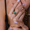 Кольцо Pomellato Capri Chrysoprase & Rock Crystal Rose Gold (39146) №8