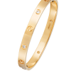 Браслет Cartier Love 4 Diamond Rose Gold Bracelet B6069917 (36040) №2