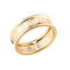 Кольцо Gucci Icon Logo Yellow Gold Ring (35899) №2