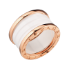 Кольцо Bvlgari B.Zero1 White Ceramic Four-Band 345830 (37182) №2