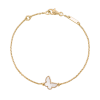 Браслет Van Cleef & Arpels Sweet Butterflies Yellow gold & Mother-of-pearl VCARF69000 (41223) №3