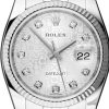 Часы Rolex Datejust 36mm Steel and White Gold 116234 (36832) №4
