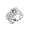 Кольцо  в стиле Chopard Happy Diamonds (37635) №3
