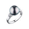Кольцо Mikimoto Black South Sea Cultured Pearl Classic 11,0 мм (37998) №2