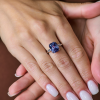 Кольцо GRS Gemresearch Swisslab 8,90 ct Pastel Blue Sri Lanka (40987) №7