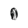 Кольцо Cartier Trinity White Gold Black Ceramic Ring B4095600 (36250) №7