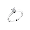 Кольцо Tiffany & Co Square Cut 0.27 ct I/VVS2 in Platinum (38175) №6