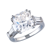 Кольцо  с бриллиантом 5,14 ct H/SI1 МГУ (36226) №3
