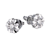 Пусеты GIA 0,50 ct I/VS2 - 0.51 ct I/VVS1 White Gold (36582) №6